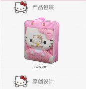 卡通凯蒂猫棉麻全包汽车坐垫