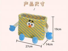 2024年新款卡通小怪兽收纳桶